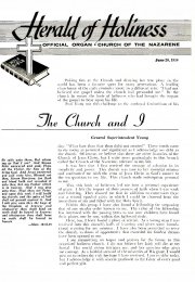 Title Page of Herald of Holiness - June 20, 1956