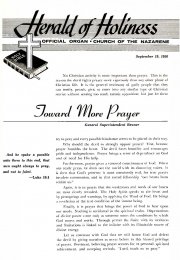 Title Page of Herald of Holiness - September 19, 1956