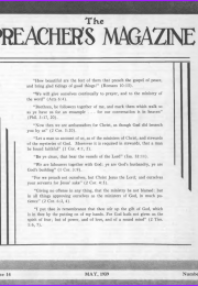 Preacher's Magazine Cover