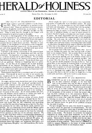 Title Page of Herald of Holiness - November 19, 1913