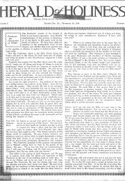Title Page of Herald of Holiness - September 30, 1916