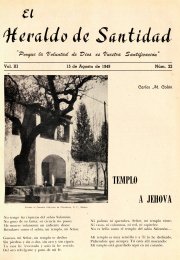 Portada: Templo a Jehová, Garlos M. Colón