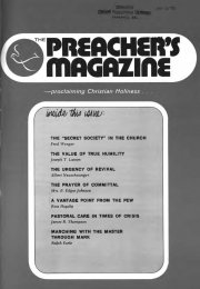 Cover of Preacher's Magazine