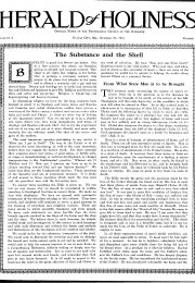 Title Page of Herald of Holiness - October 27, 1915