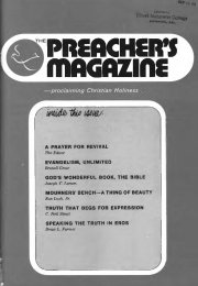 Title Page of Preacher's Magazine