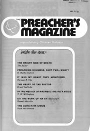 Title Page of Preacher's Magazine