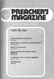 Title Page of Preacher's Magazine