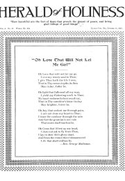 Title Page of Herald of Holiness - October 11, 1916