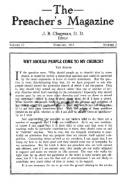 Cover of Preacher's Magazine