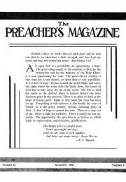 Title Page of Preacher's Magazine