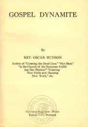 Image of Title Page Gospel Dynamite