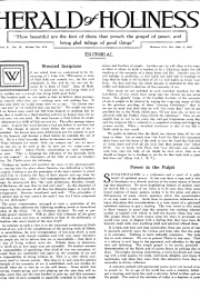 Title Page of Herald of Holiness - July 4, 1917