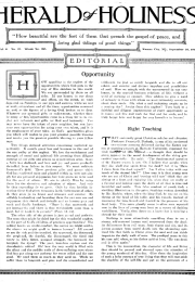 Title Page of Herald of Holiness - September 26, 1917