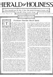 Title Page of Herald of Holiness - October 17, 1917