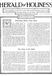 Title Page of Herald of Holiness - October 24, 1917