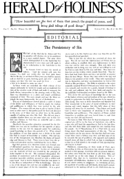 Title Page of Herald of Holiness - July 10, 1918
