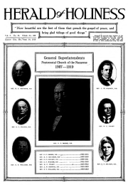 Title Page of Herald of Holiness - September 24, 1919