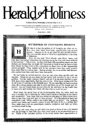 Title Page of Herald of Holiness - September 1, 1920