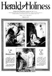 Title Page of Herald of Holiness - March 23, 1921
