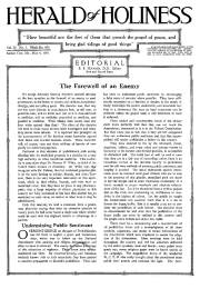 Title Page of Herald of Holiness - May 4, 1921
