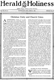Front page of Herald of Holiness - June 25, 1924