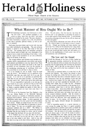 Herald of Holiness - October 8, 1924