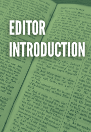 Editor Introduction