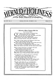 Front page of Herald of Holiness - October 17, 1928