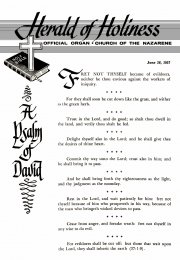 Herald of Holiness - June 26, 1957