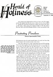Herald of Holiness - September 17, 1958