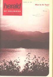 Herald of Holiness - November 20, 1968
