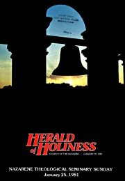 Herald of Holiness - January 15, 1981