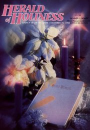 Herald of Holiness - December 15, 1986