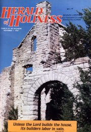 Herald of Holiness - November 1, 1987