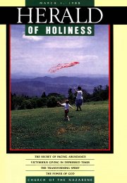 Herald of Holiness - March 1, 1988