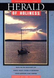 Herald of Holiness - November 1, 1988