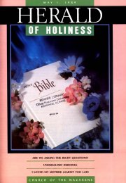 Herald of Holiness - May 1, 1989