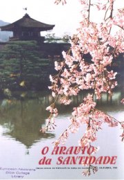 O ARAUTO DA SANTIDADE - OUTUBRO 1985