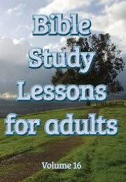 Bible Study Lessons for Adults