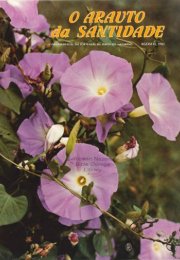 O ARAUTO DA SANTIDADE - AGOSTO 1985