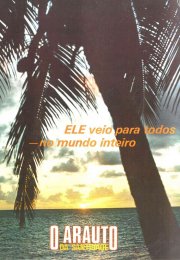 O ARAUTO DA SANTIDADE -  1 DE SETEMBRO DE 1980