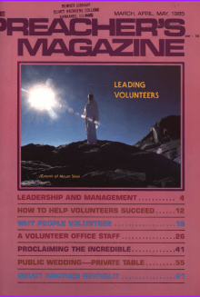Preacher's Magazine Cover