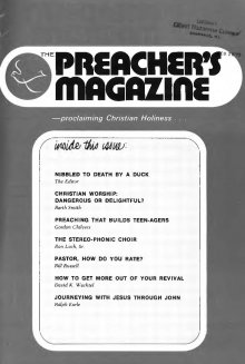 Cover of Preacher's Magazine