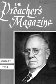 Title Page of Preacher's Magazine Photo of Bud Robinson (assumed)