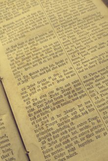 German-English Bible Yellow