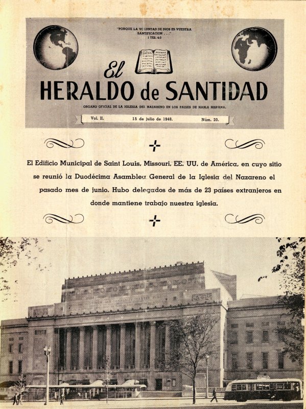 Portada: El Edificio Municipal de Saint Louis, Missouri, EE. UU.