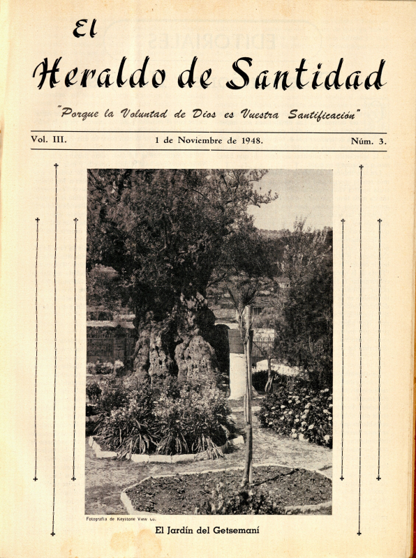 Portada: El jardín del Getsemaní