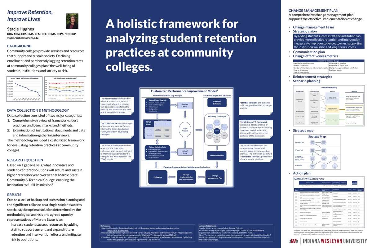 Improve Retention, Improve Lives Poster