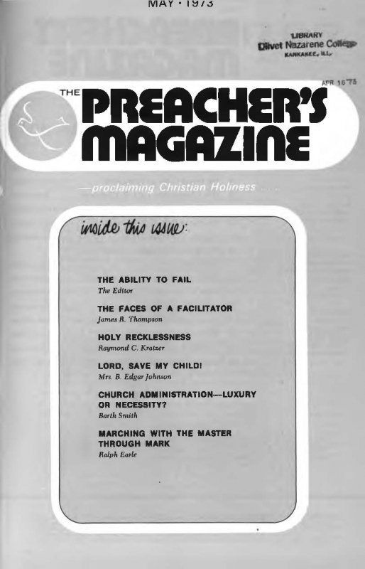 Cover of Preacher's Magazine