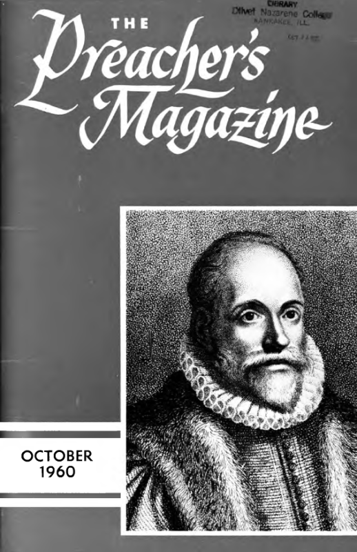 Cover of Preacher's Magazine Portrait of James Arminius